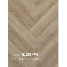Sàn Gỗ Xương Cá Gạch Gỗ AC 4009 NWM