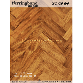 Sàn gỗ Gõ Đỏ Xương Cá