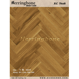 Sàn gỗ Teak Xương Cá